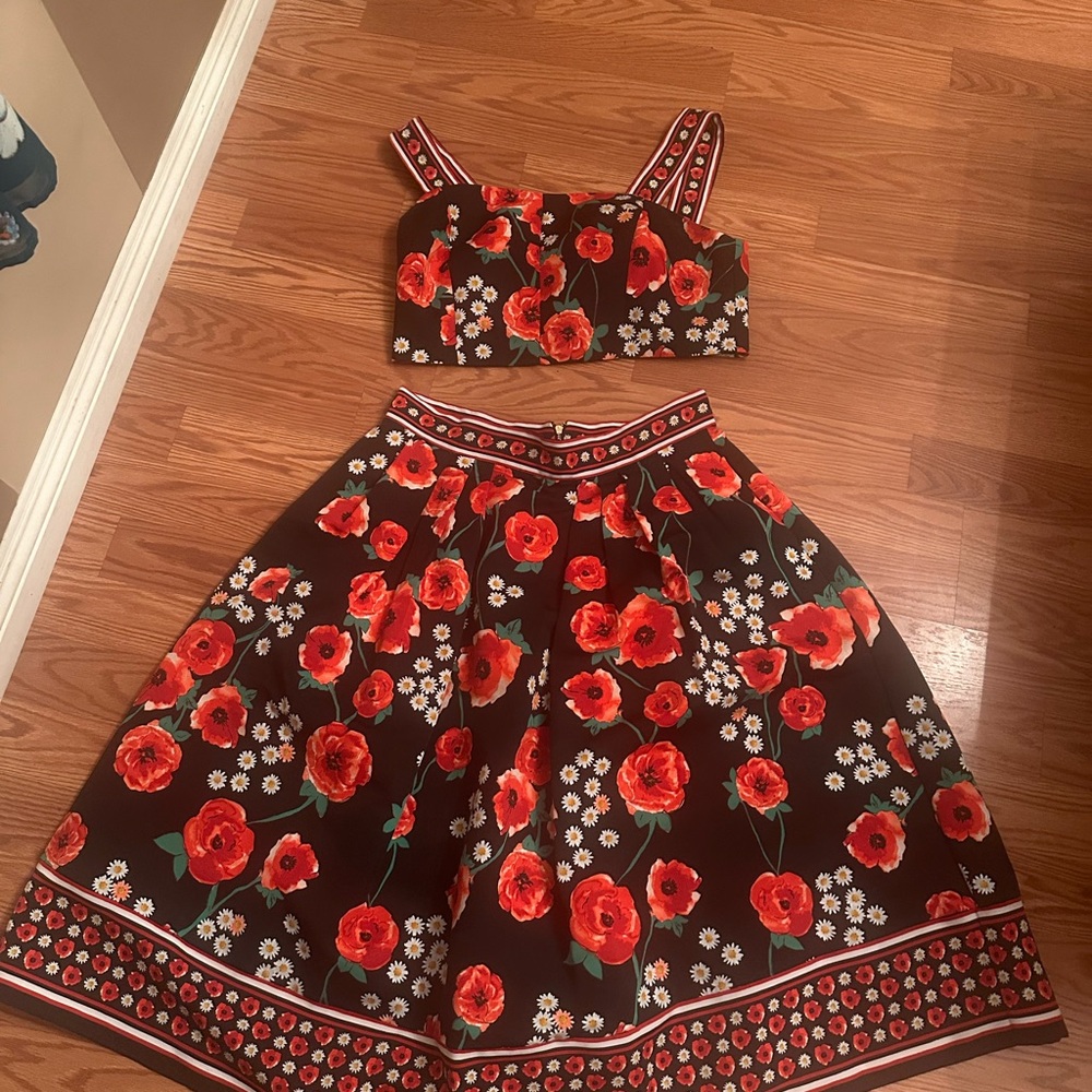 Floral Women Dress Set